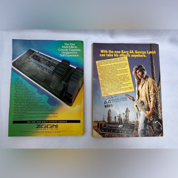 Two Vintage 90’s Guitar Magazines Jimmy Page - Picture 2 of 8